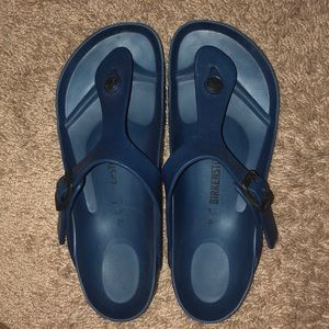 Navy blue Birkenstock’s